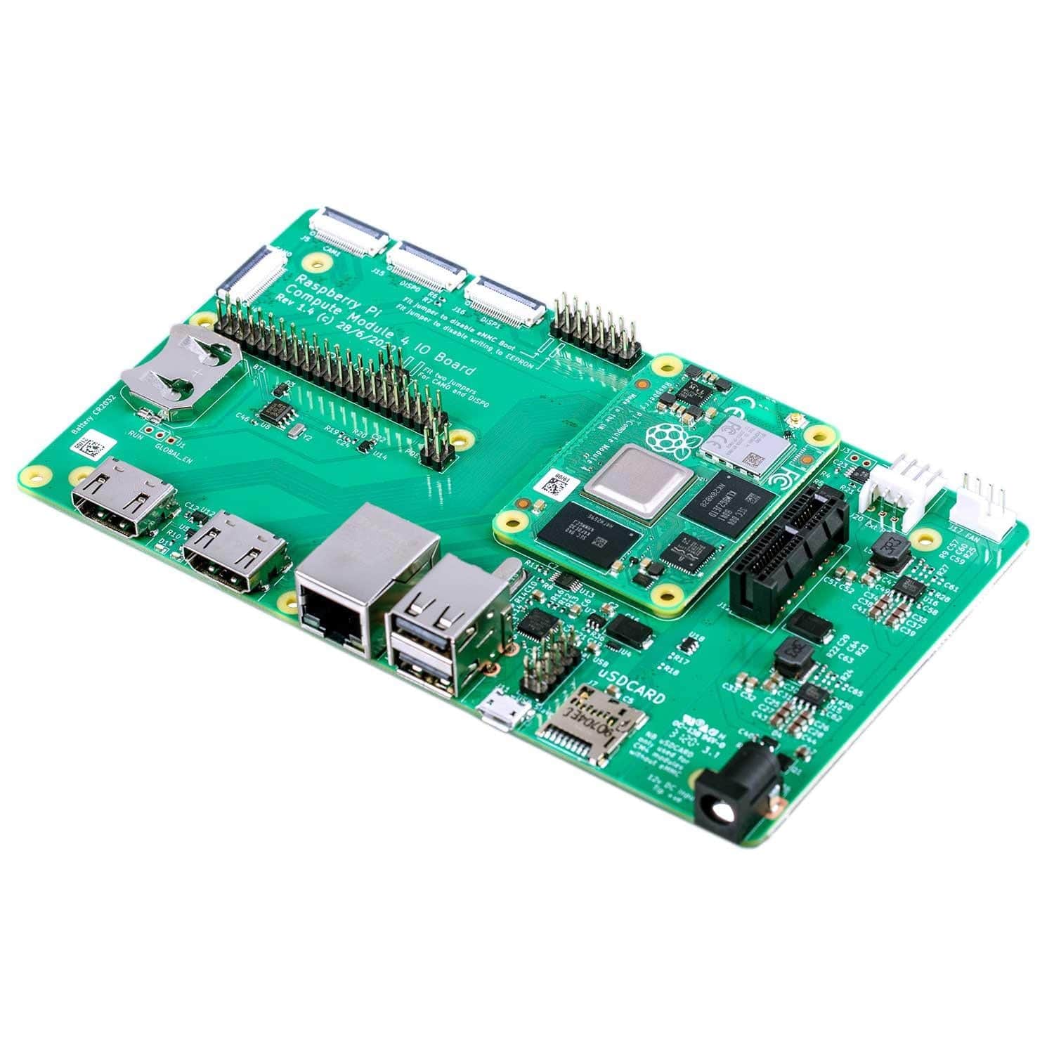 Raspberry Pi Compute Module 4 IO Board - The Pi Hut