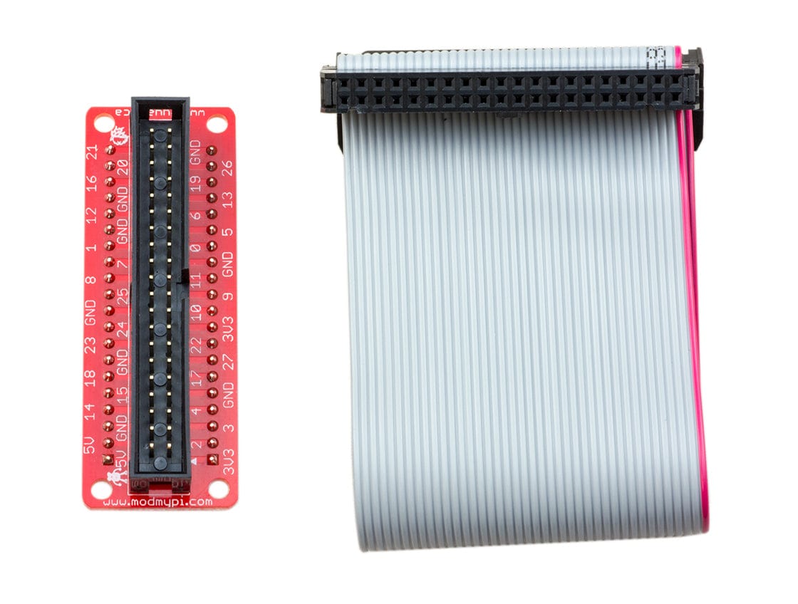 Raspberry Pi GPIO Breadboard Breakout Basic - The Pi Hut