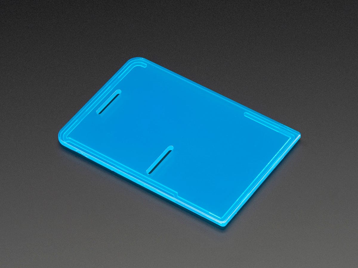 Raspberry Pi Model B+ / Pi 2 / Pi 3 Case Lid - Blue - The Pi Hut