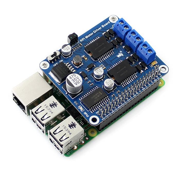 Raspberry Pi Motor Driver Board - The Pi Hut