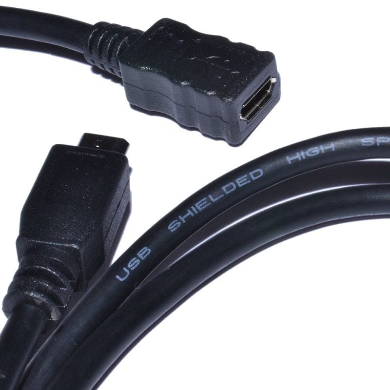 Raspberry Pi Power Port Protector Cable - 25cm - The Pi Hut