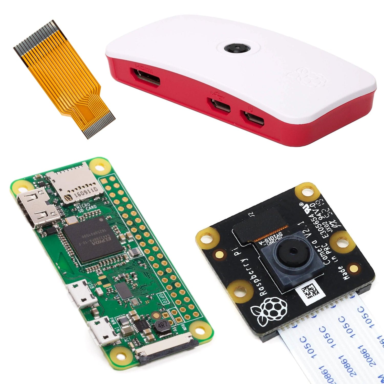 Raspberry Pi Zero W NoIR Camera Pack (Includes Pi Zero W) - The Pi Hut