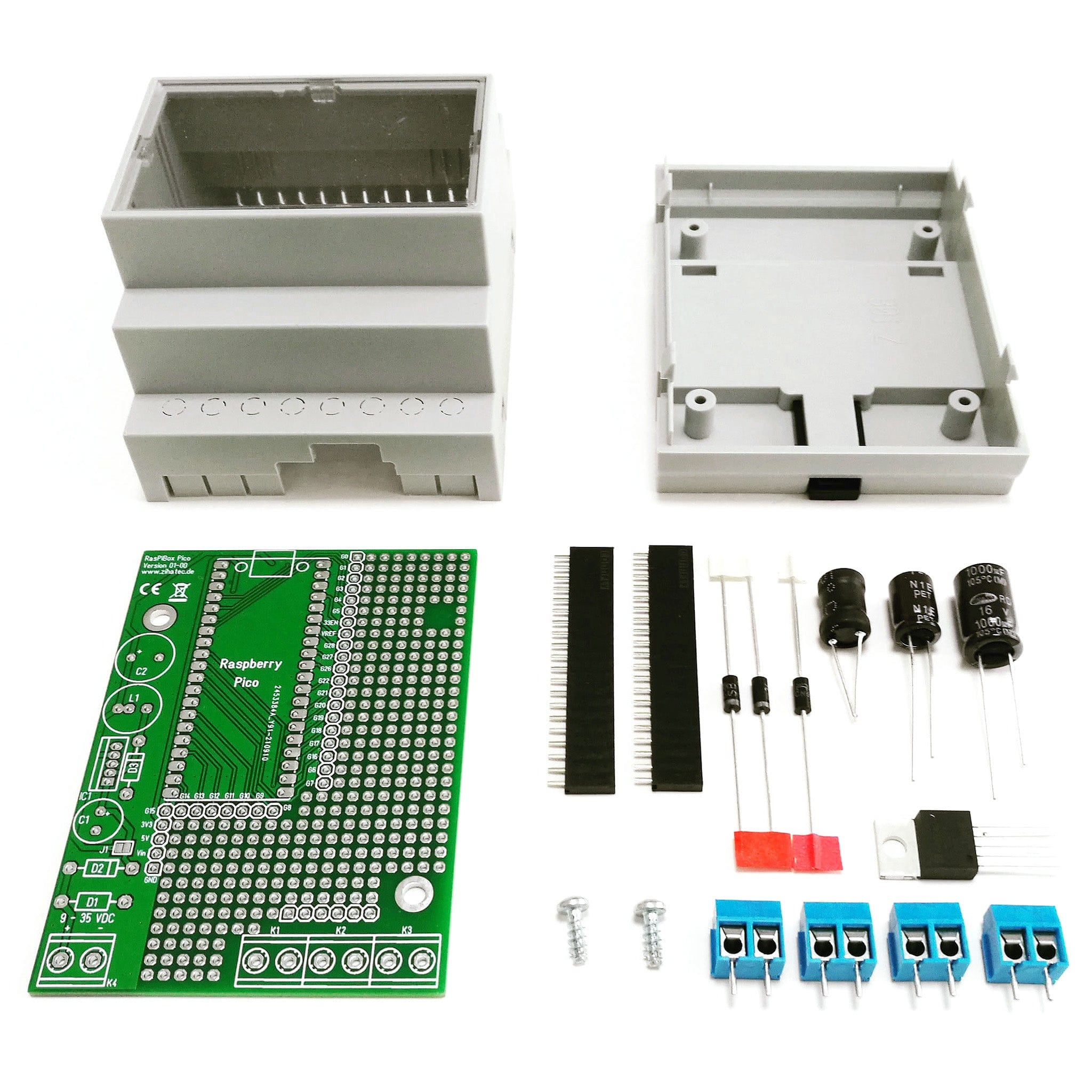 RasPiBox Pico (inc. 5V Regulator Kit) - The Pi Hut