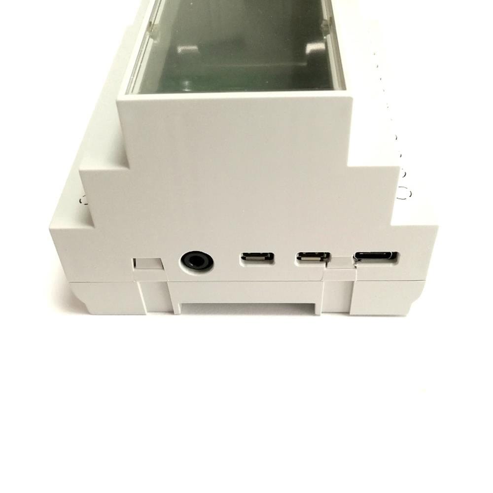 RasPiBox - Raspberry Pi 4 Prototyping DIN Rail Case (inc. 5V regulator) - The Pi Hut