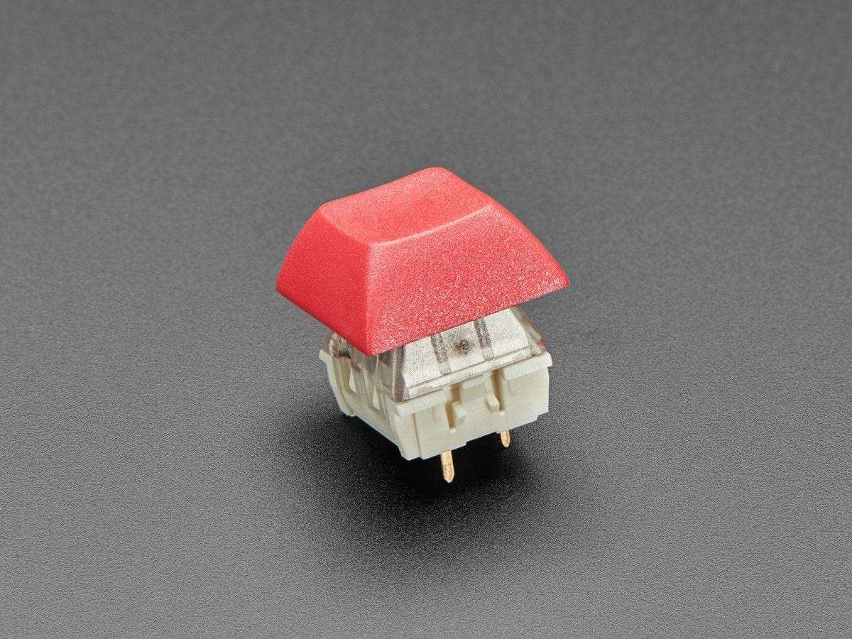 Red DSA Keycaps for MX Compatible Switches - 10 pack - The Pi Hut