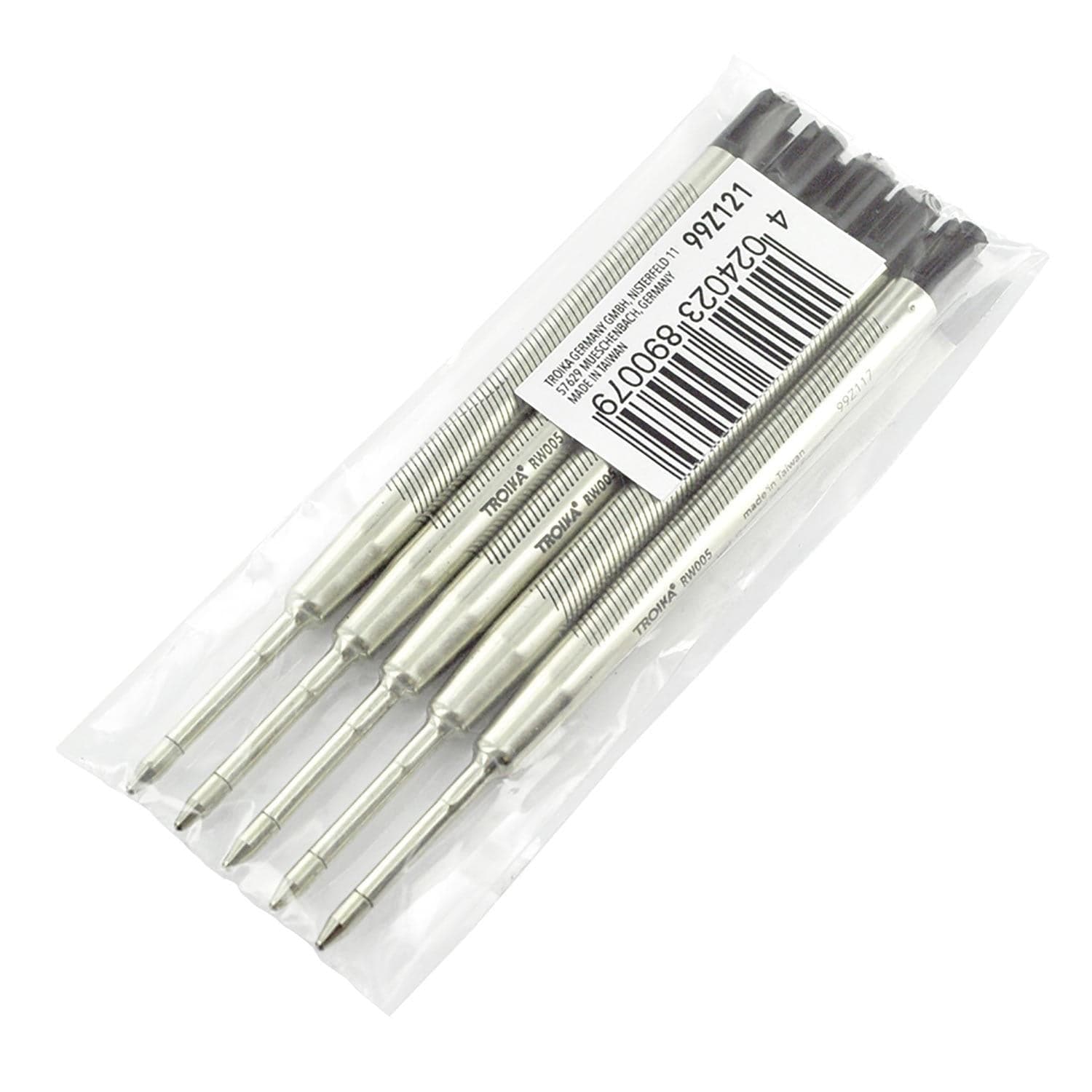 Refills for Troika Construction Slim Pens (5-pack) - The Pi Hut