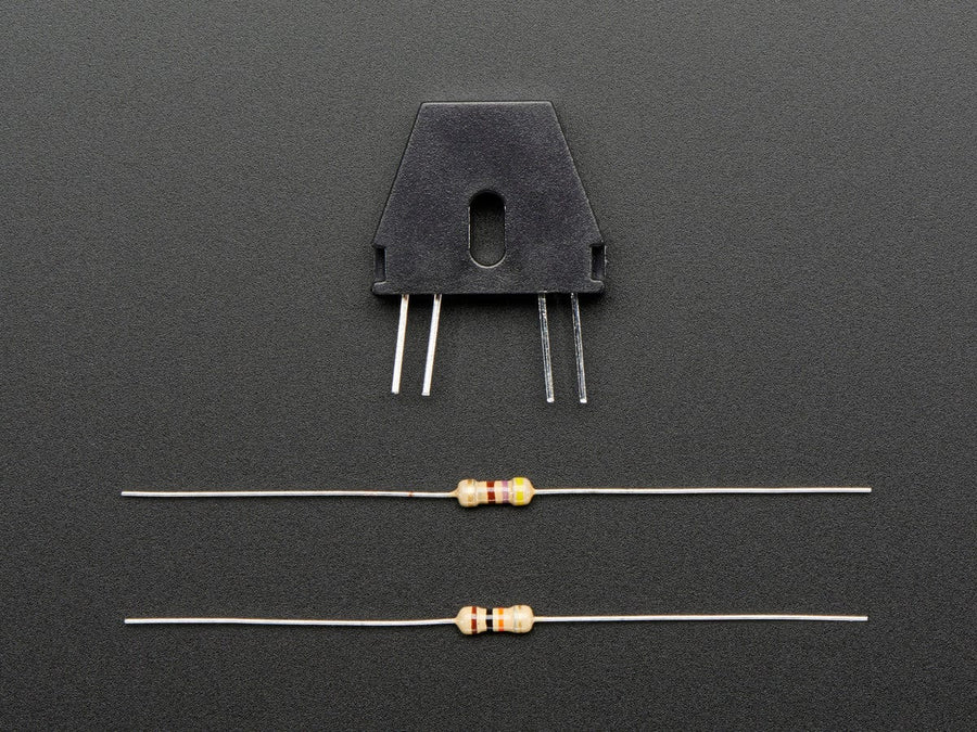 Reflective Infrared IR Optical Sensor with 470 and 10K Resistors - The ...
