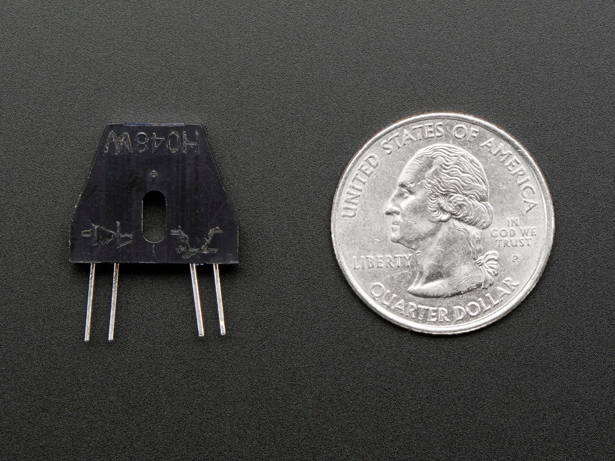 Reflective Infrared IR Optical Sensor with 470 and 10K Resistors - The Pi Hut