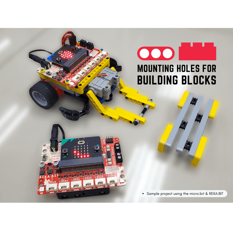 REKA:BIT Robotics Board for micro:bit - The Pi Hut