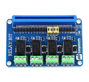 Relay Bit - 4 Channel 3V Relay Board for micro:bit - The Pi Hut