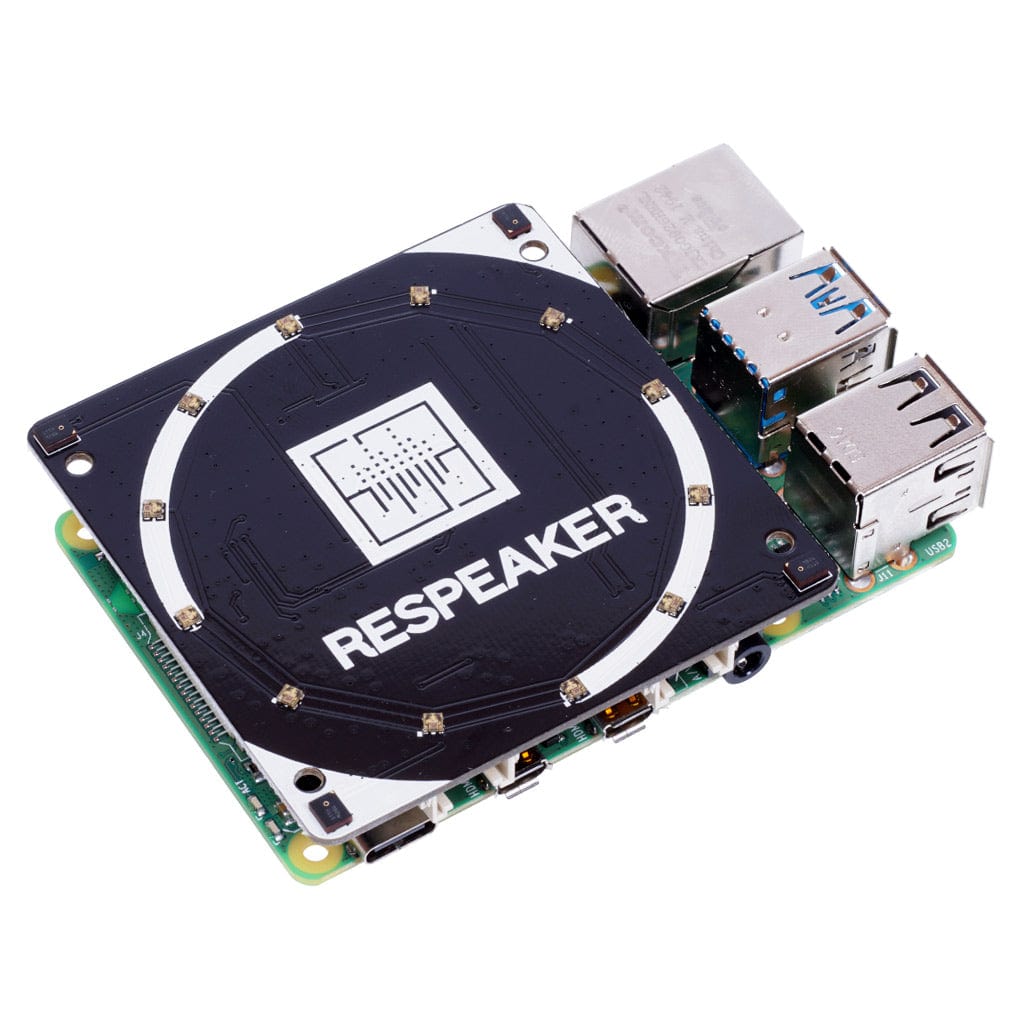 ReSpeaker 4-Mic Array for Raspberry Pi - The Pi Hut