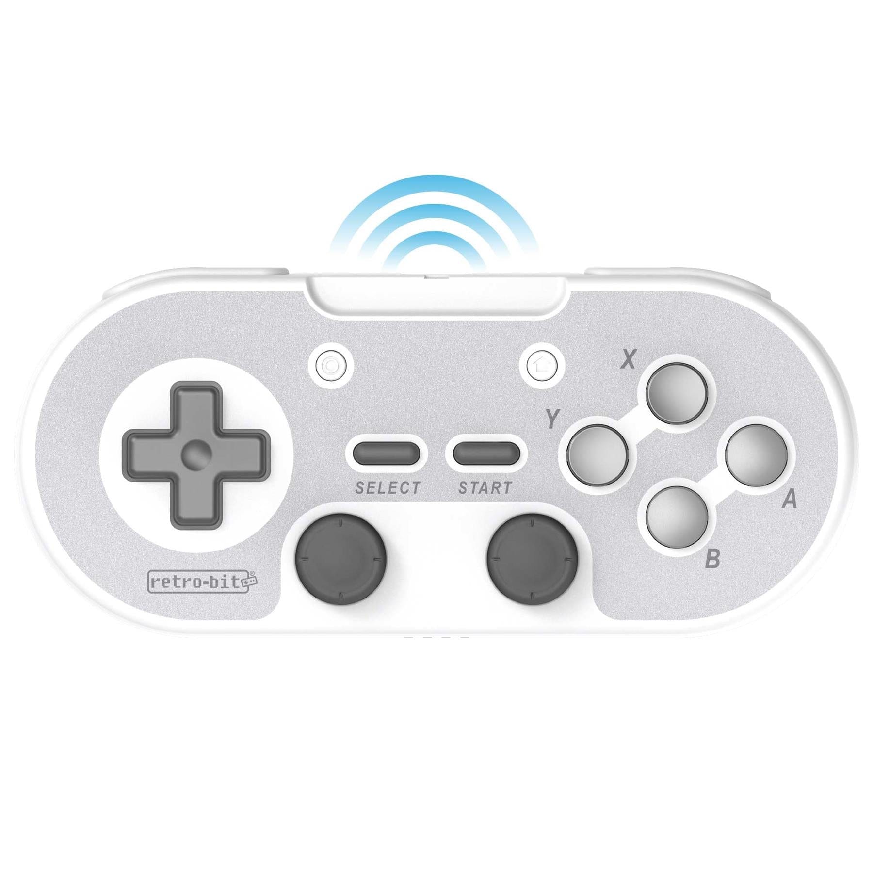 Retro-Bit Legacy16 2.4GHz Wireless Controller - Classic Grey - The Pi Hut