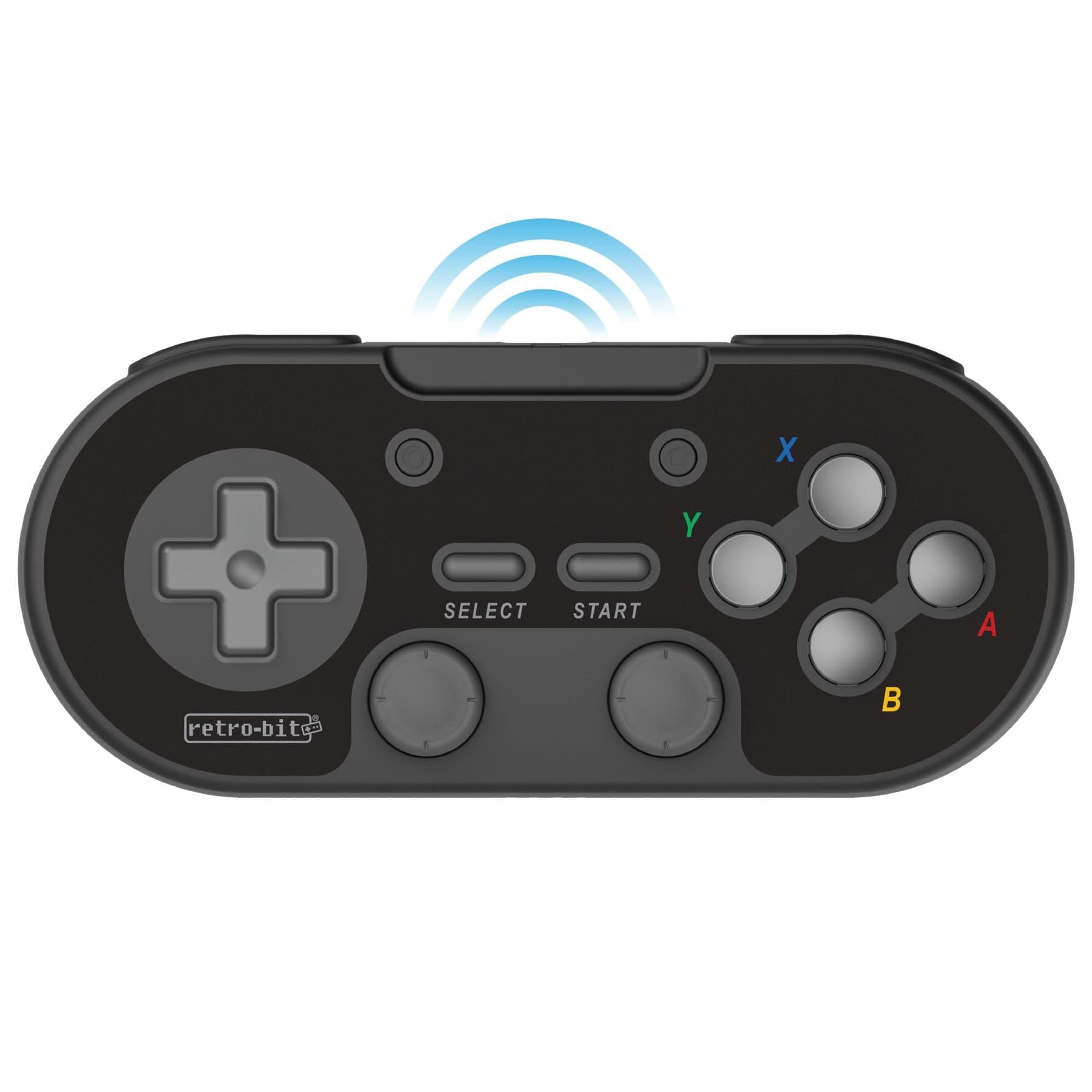 Retro-Bit Legacy16 2.4GHz Wireless Controller - Onyx - The Pi Hut