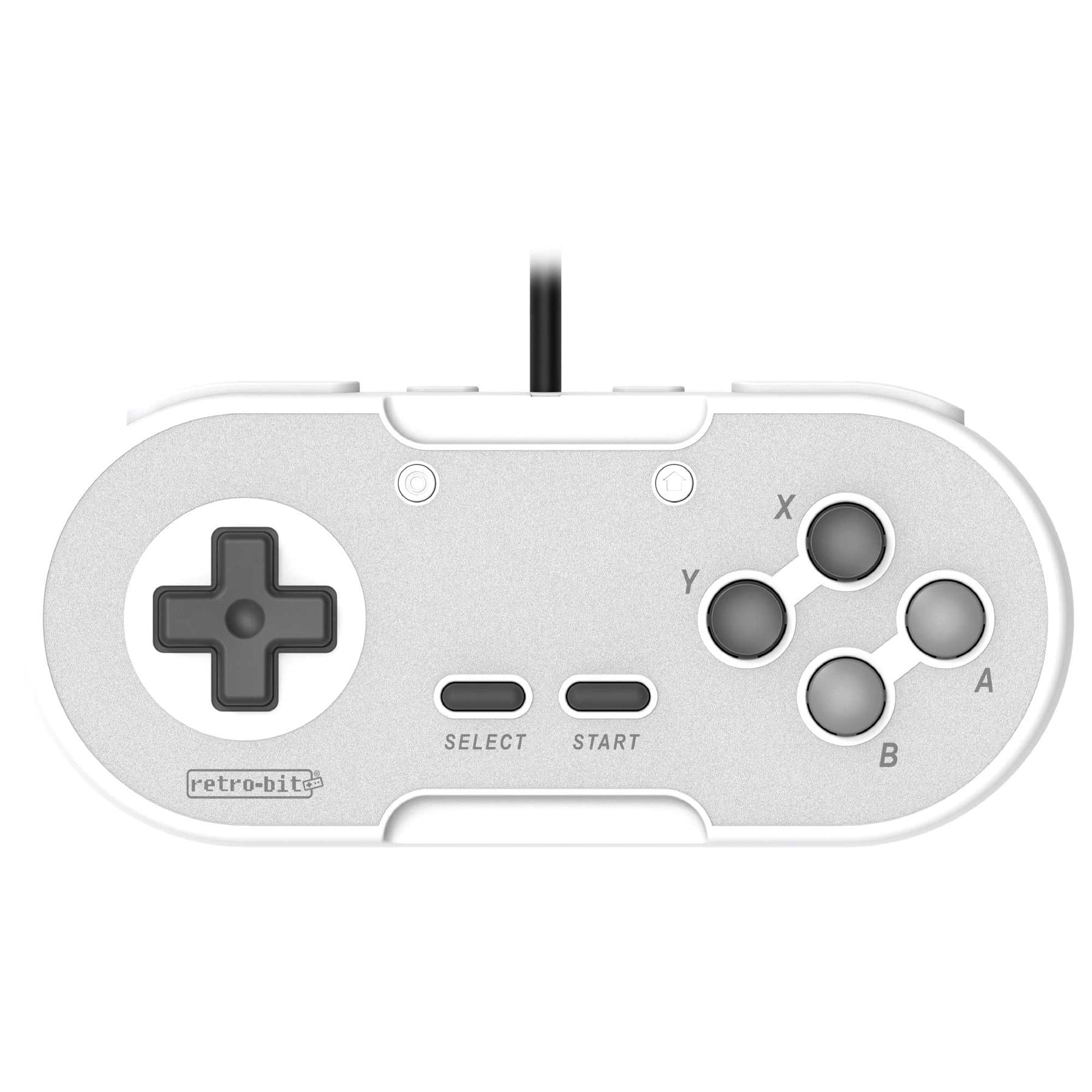 Retro-Bit Legacy16 Wired USB Controller - Classic Grey - The Pi Hut