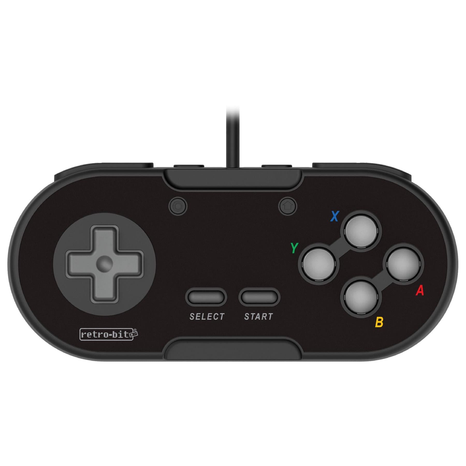 Retro-Bit Legacy16 Wired USB Controller - Onyx - The Pi Hut