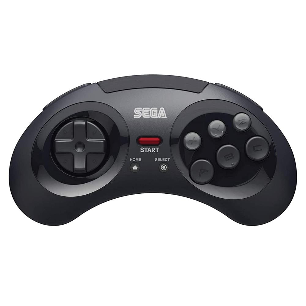 Retro-Bit Official SEGA Mega Drive 8-Button 2.4Ghz Wireless Arcade