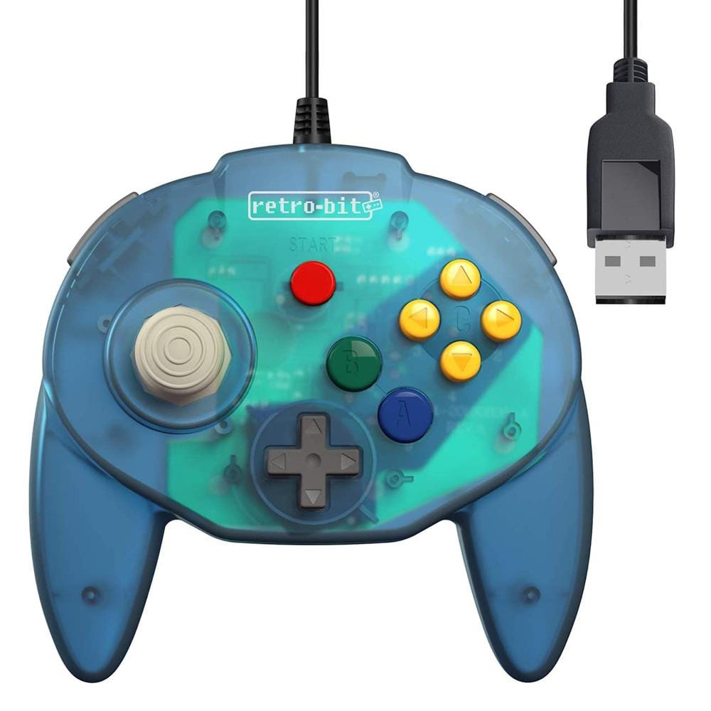 Retro-Bit Tribute 64 USB Control Pad - The Pi Hut