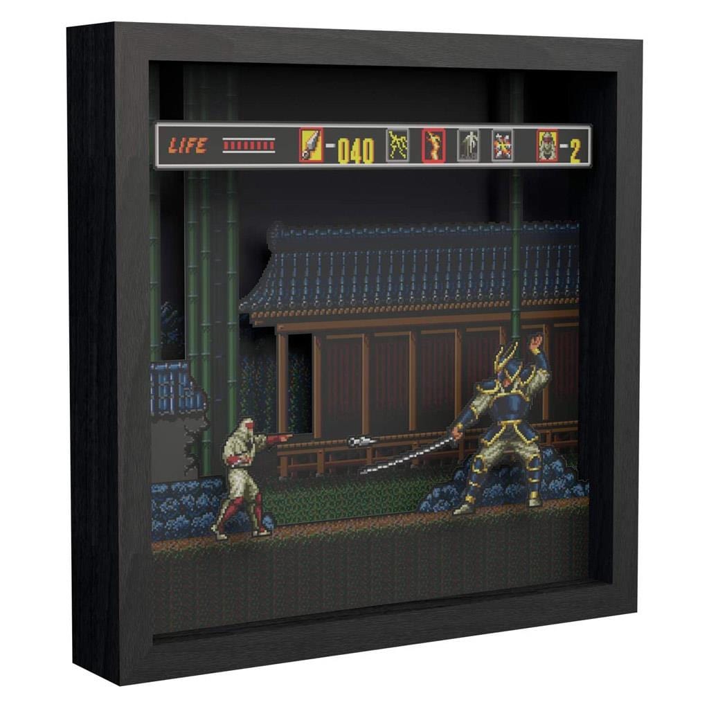 Revenge of Shinobi Pixel Frame (9x9") - The Pi Hut