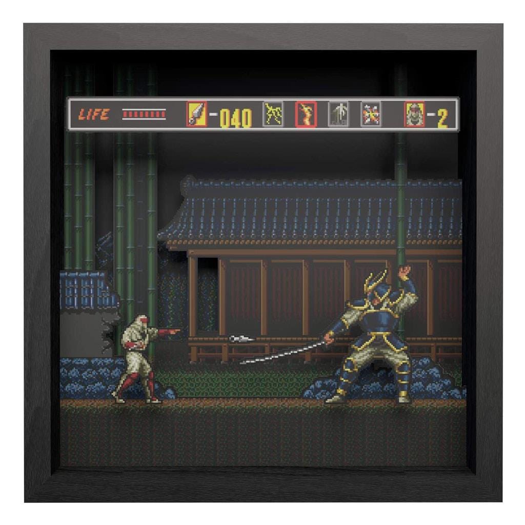 Revenge of Shinobi Pixel Frame (9x9") - The Pi Hut