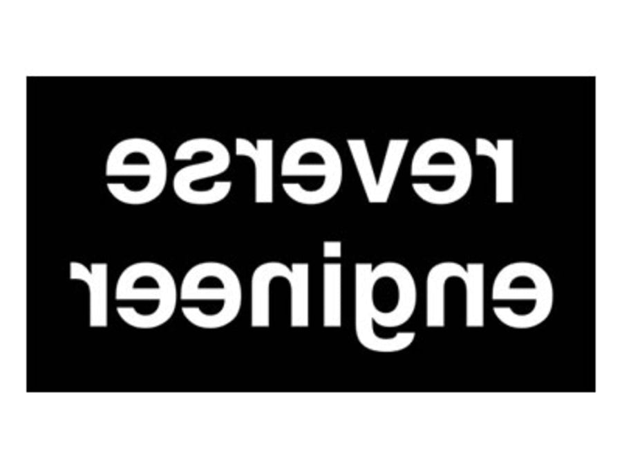 Reverse Engineer - Sticker! [Discontinued] - The Pi Hut