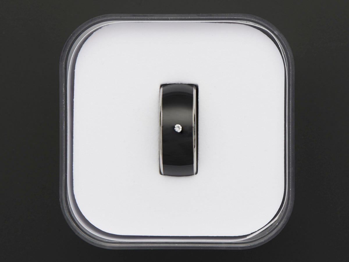 RFID / NFC Smart Ring - Size 8 - NTAG213 - The Pi Hut