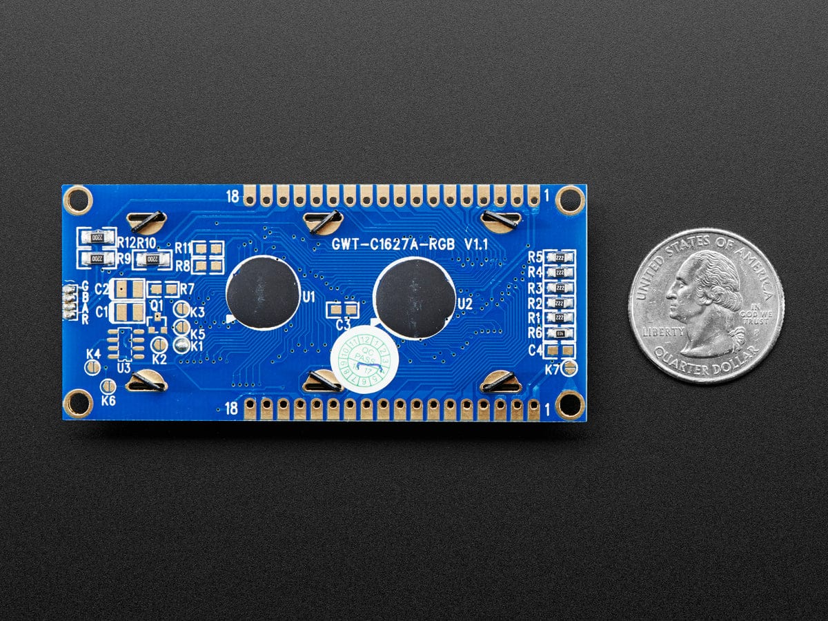 RGB backlight positive LCD 16x2 + extras - The Pi Hut