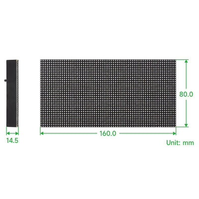 Rgb Full-colour Led Matrix Panel - 2.5mm Pitch, 64x32 Pixels 