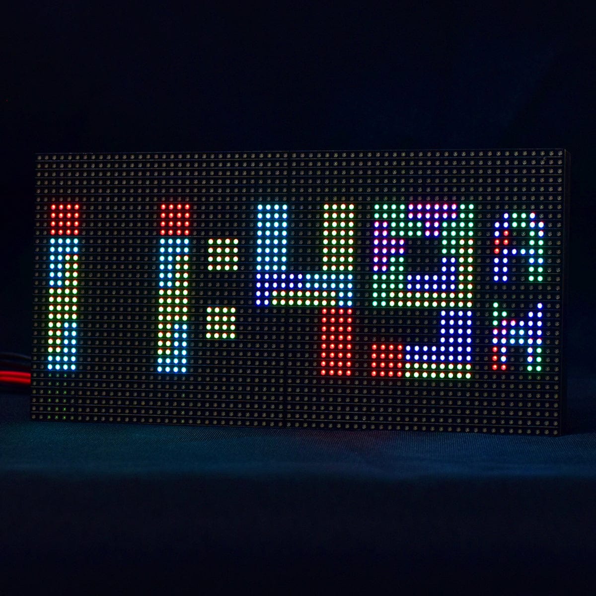 RGB Full-Colour LED Matrix Panel - 3mm Pitch, 64x32 Pixels - The Pi Hut