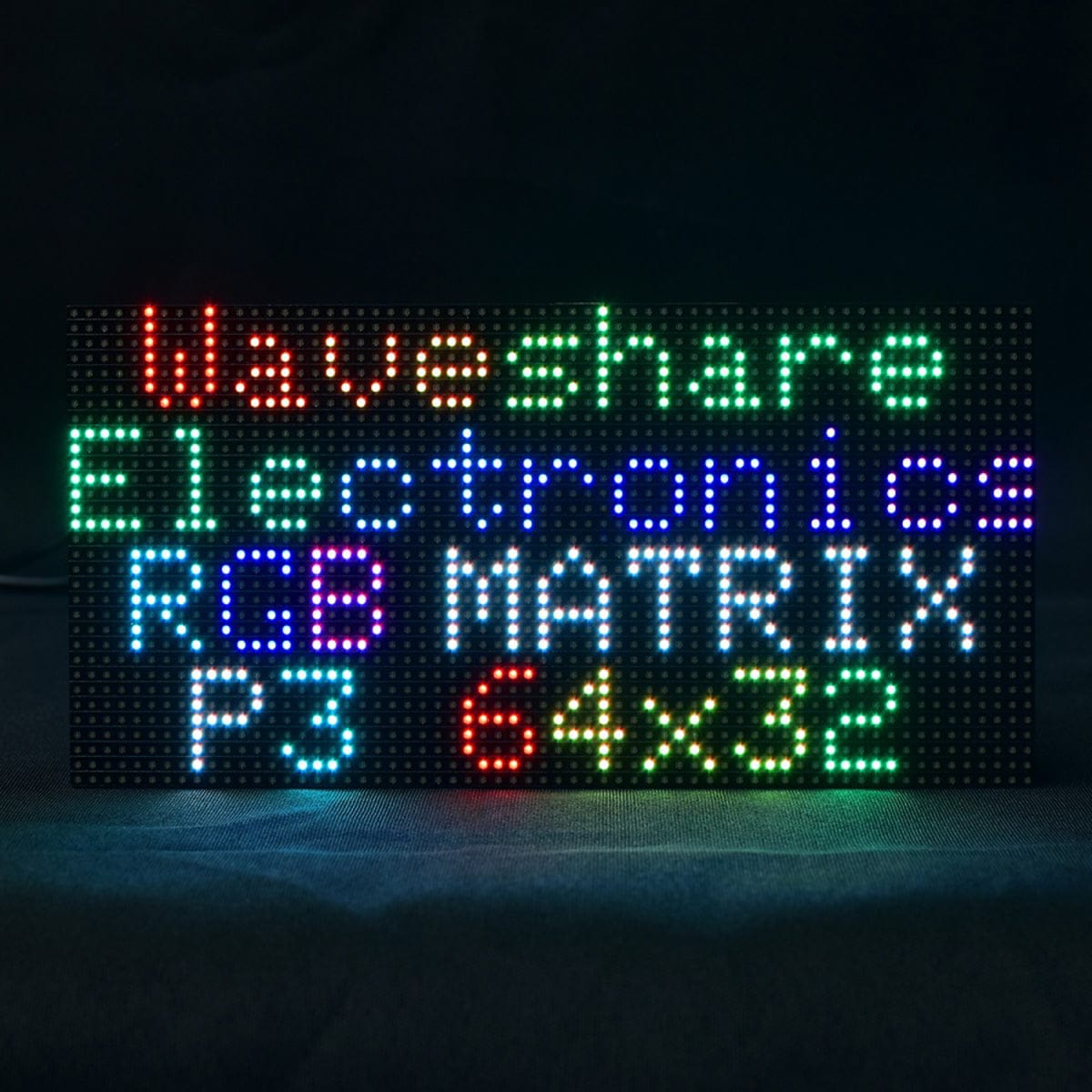 RGB Full-Colour LED Matrix Panel - 3mm Pitch, 64x32 Pixels - The Pi Hut