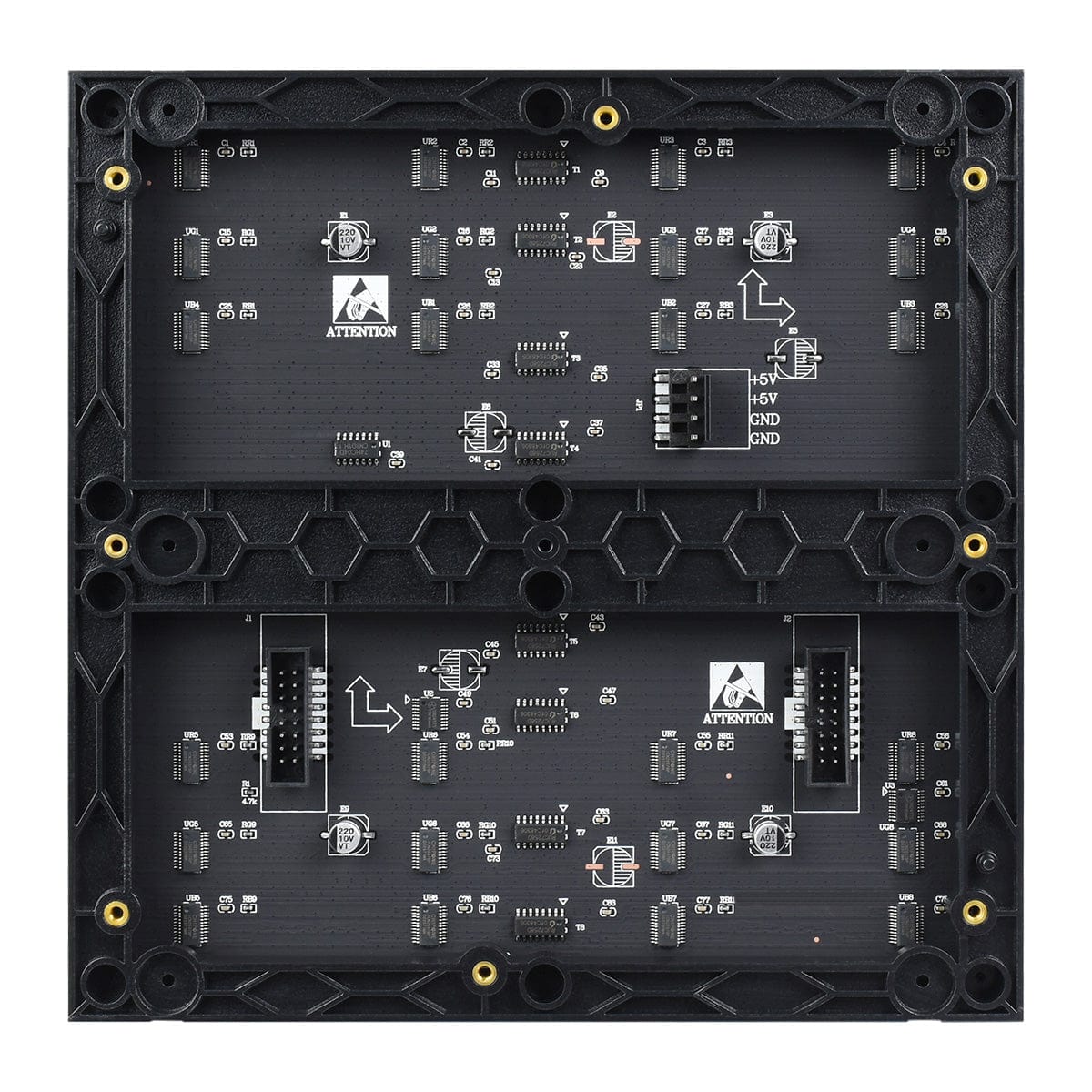 RGB Full-Colour LED Matrix Panel - 3mm Pitch, 64×64 Pixels - The Pi Hut