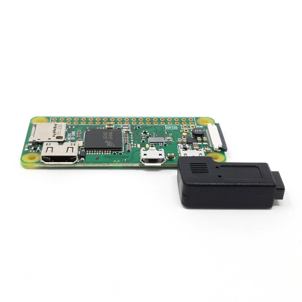 Micro-USB Angle Adapter - Male to Female - The Pi Hut