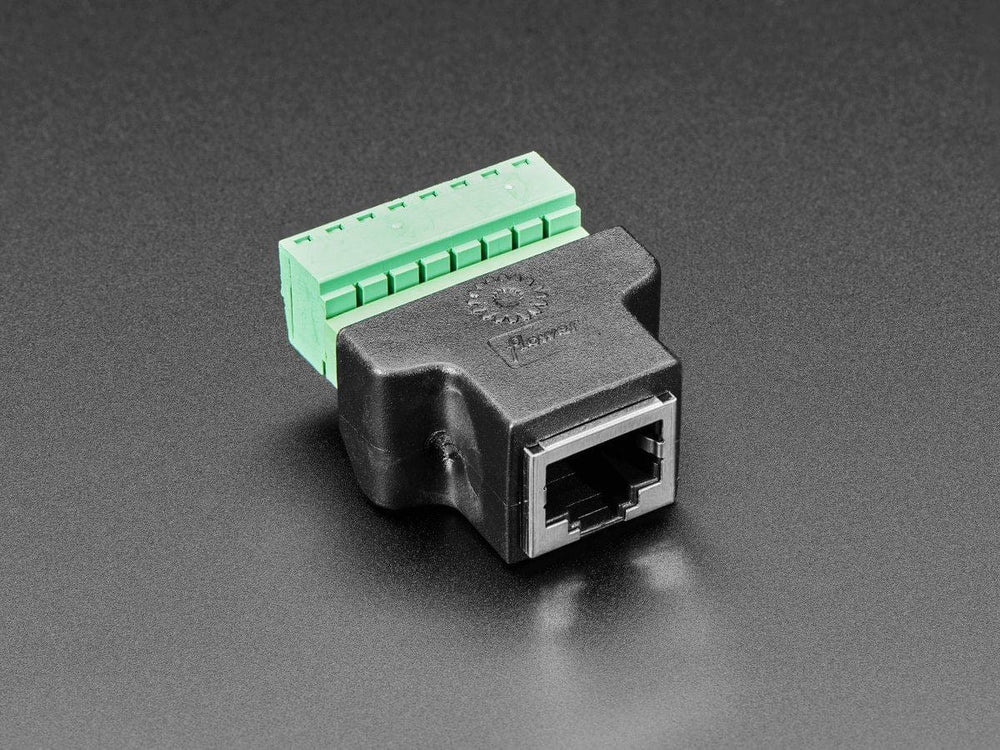 RJ-45 Terminal Block to Ethernet Socket Adapter - The Pi Hut