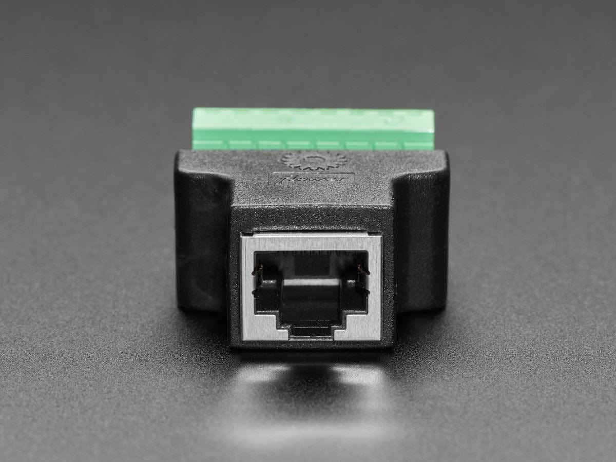 RJ-45 Terminal Block to Ethernet Socket Adapter - The Pi Hut