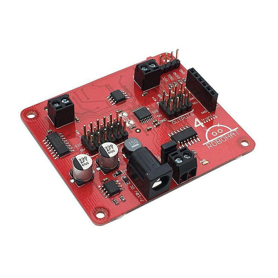 RoboHAT Robot Controller for Raspberry Pi [Discontinued] - The Pi Hut