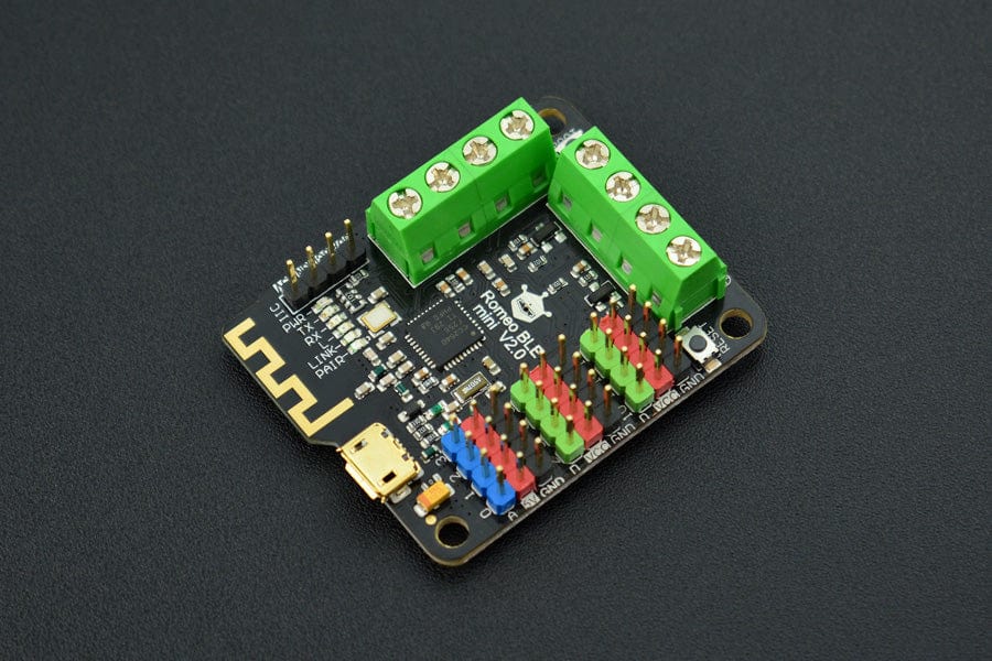 Romeo BLE mini - Small Control Board for Robot - Arduino Compatible - Bluetooth 4.0 - The Pi Hut