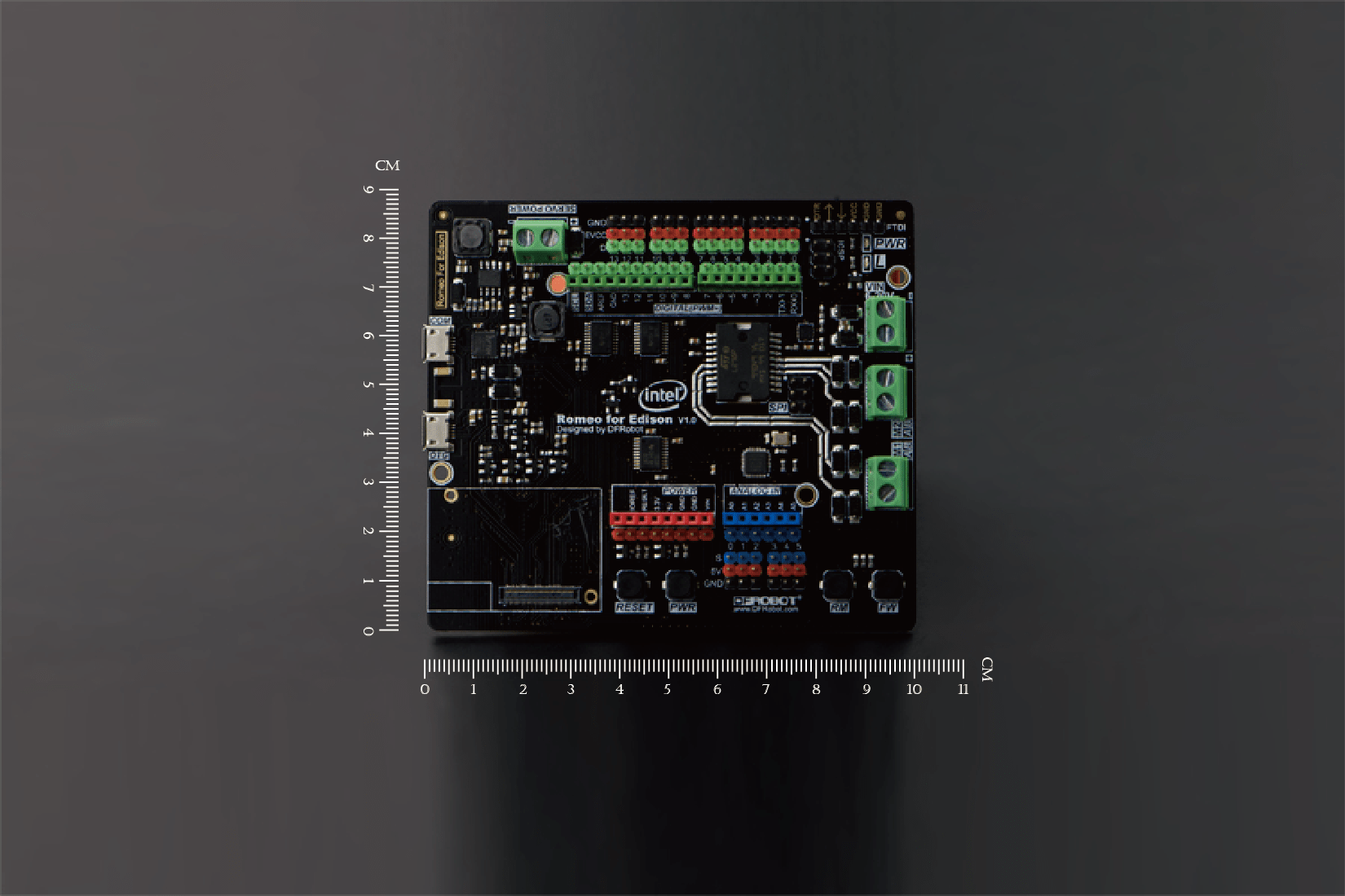 Romeo for Intel® Edison Controller (Without Intel® Edison) - The Pi Hut