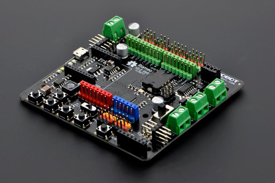 Romeo V2 - a Robot Control Board with Motor Driver (Compatible with Arduino) - The Pi Hut