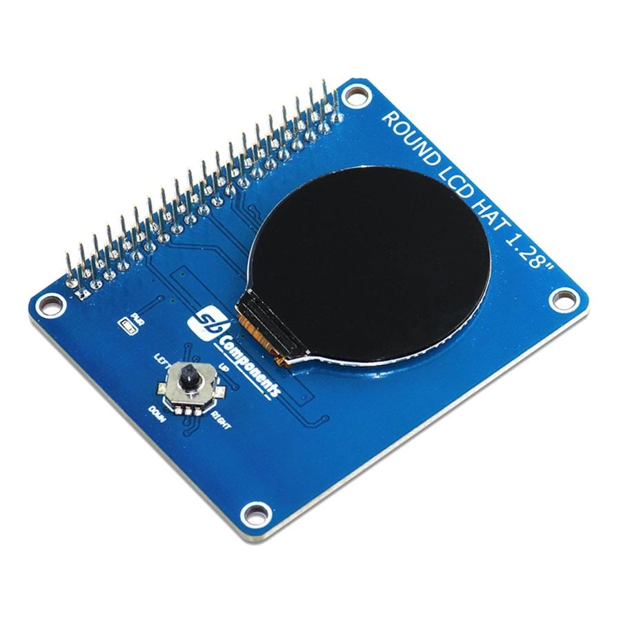 Round LCD HAT for Raspberry Pi - The Pi Hut