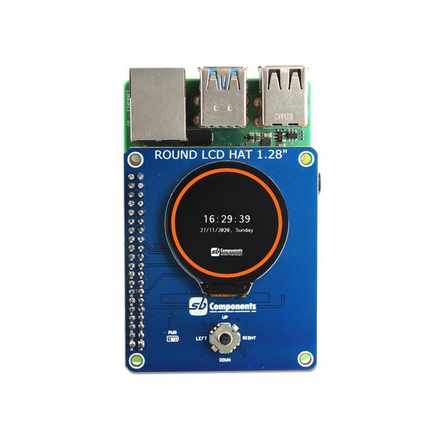 Round LCD HAT for Raspberry Pi - The Pi Hut