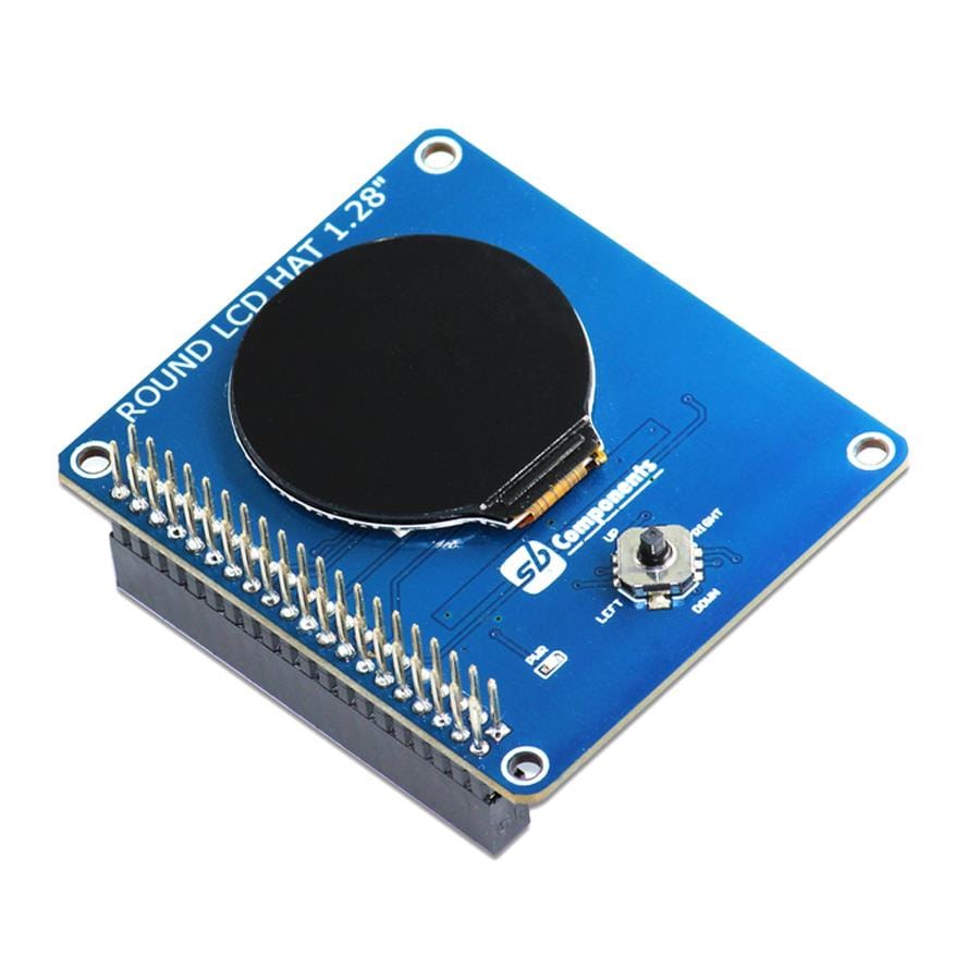 Round LCD HAT for Raspberry Pi - The Pi Hut