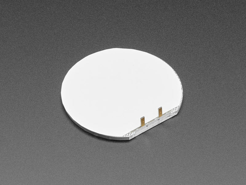 Round Semi-Circle Backlight LED - 50mm Diameter - The Pi Hut