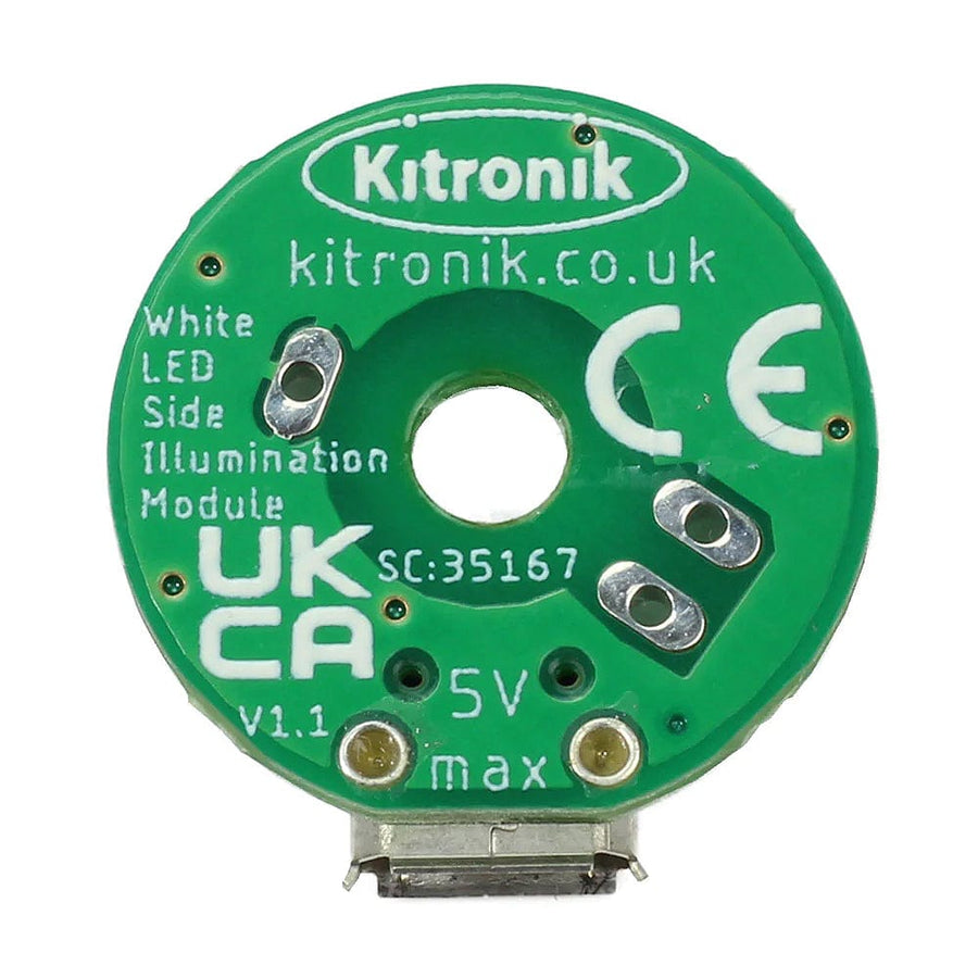 Round Led Module Round Side Illumination LED Module - The Pi Hut