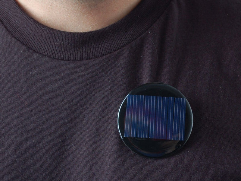 Round Solar Panel Skill Badge - 5V / 40mA - The Pi Hut