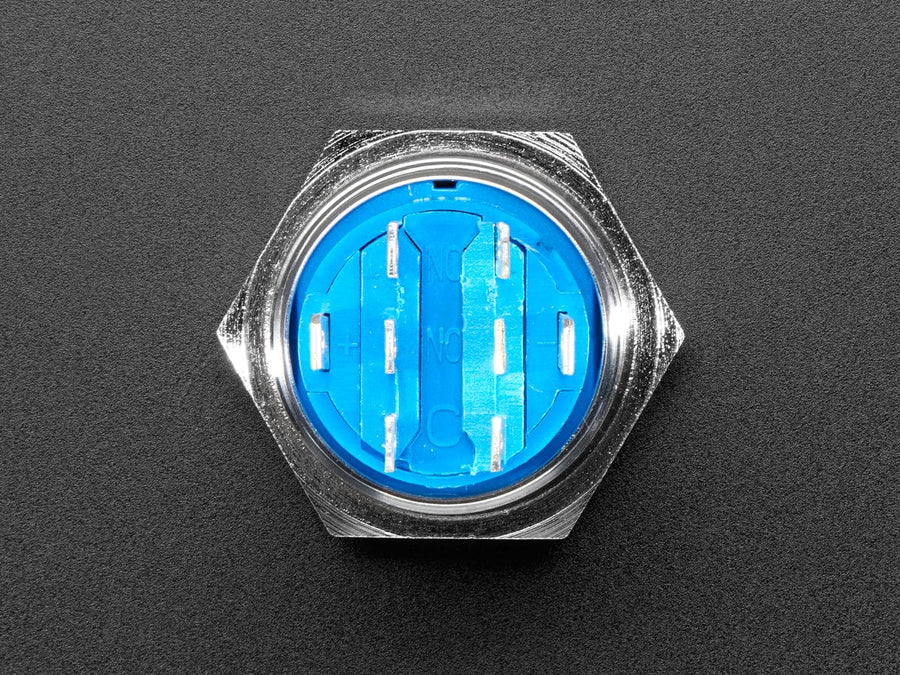 Rugged Metal On/Off Switch - 19mm 6V RGB On/Off - The Pi Hut