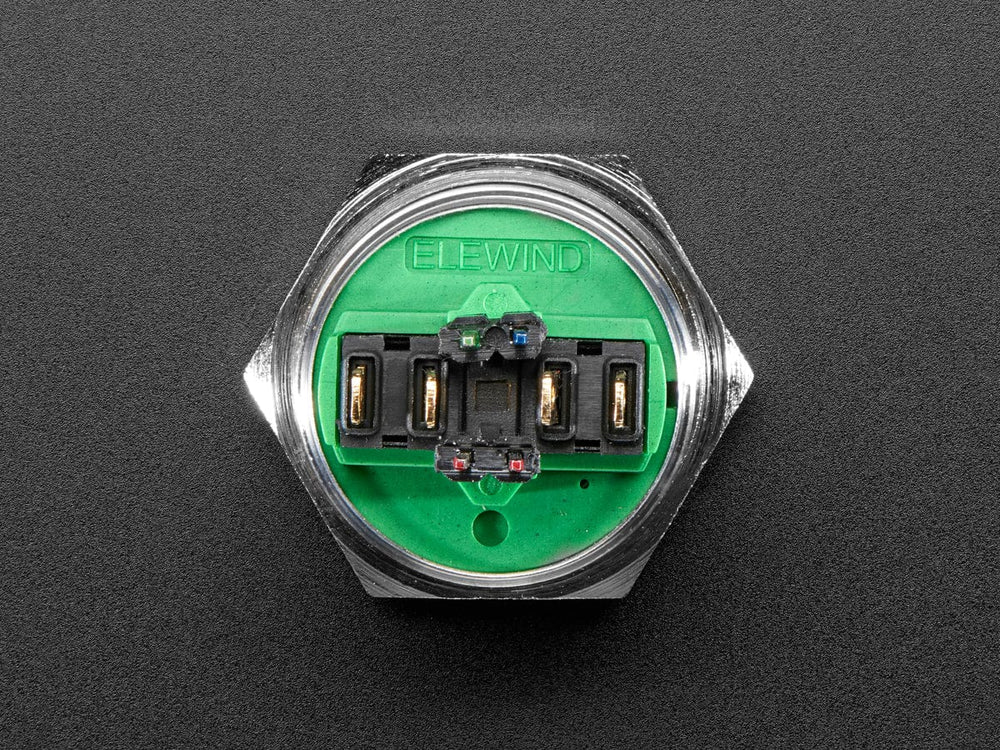 Rugged Metal On/Off Switch - 22mm 6V RGB On/Off - The Pi Hut