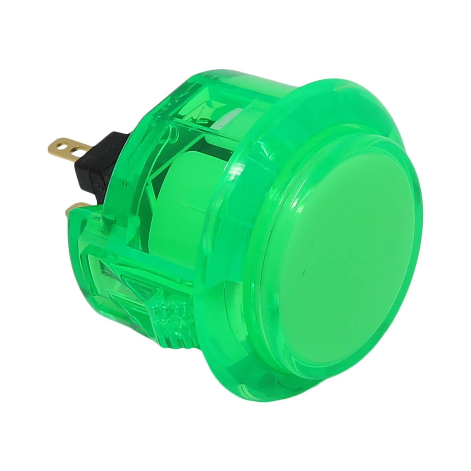 Sanwa Clear Round 30mm Snap-in Arcade Button (OBSF-30) - The Pi Hut