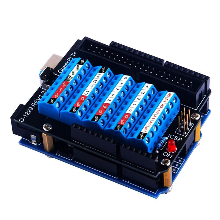Arduino Uno Base Shield Arduino Shields - The Pi Hut