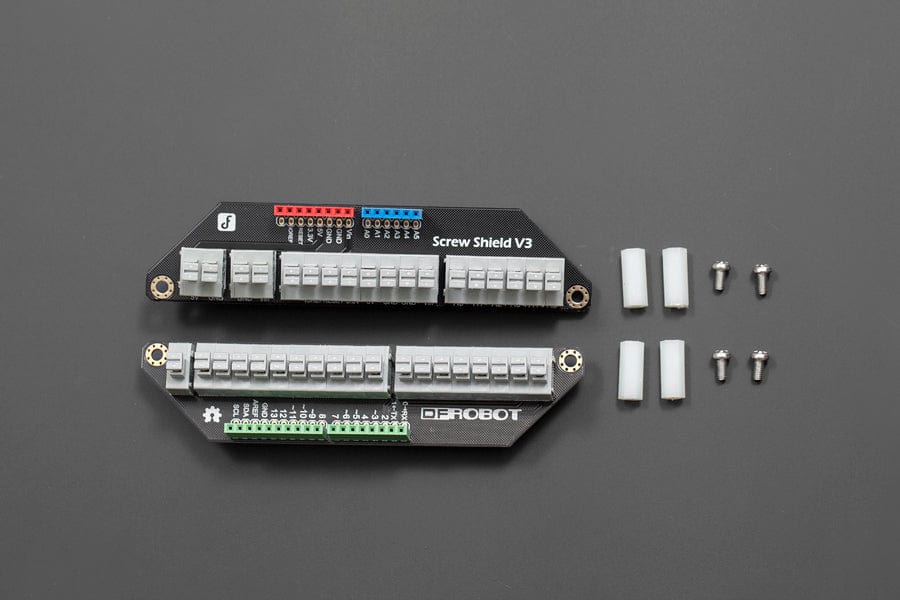 Screwless Terminal Shield For Arduino - The Pi Hut