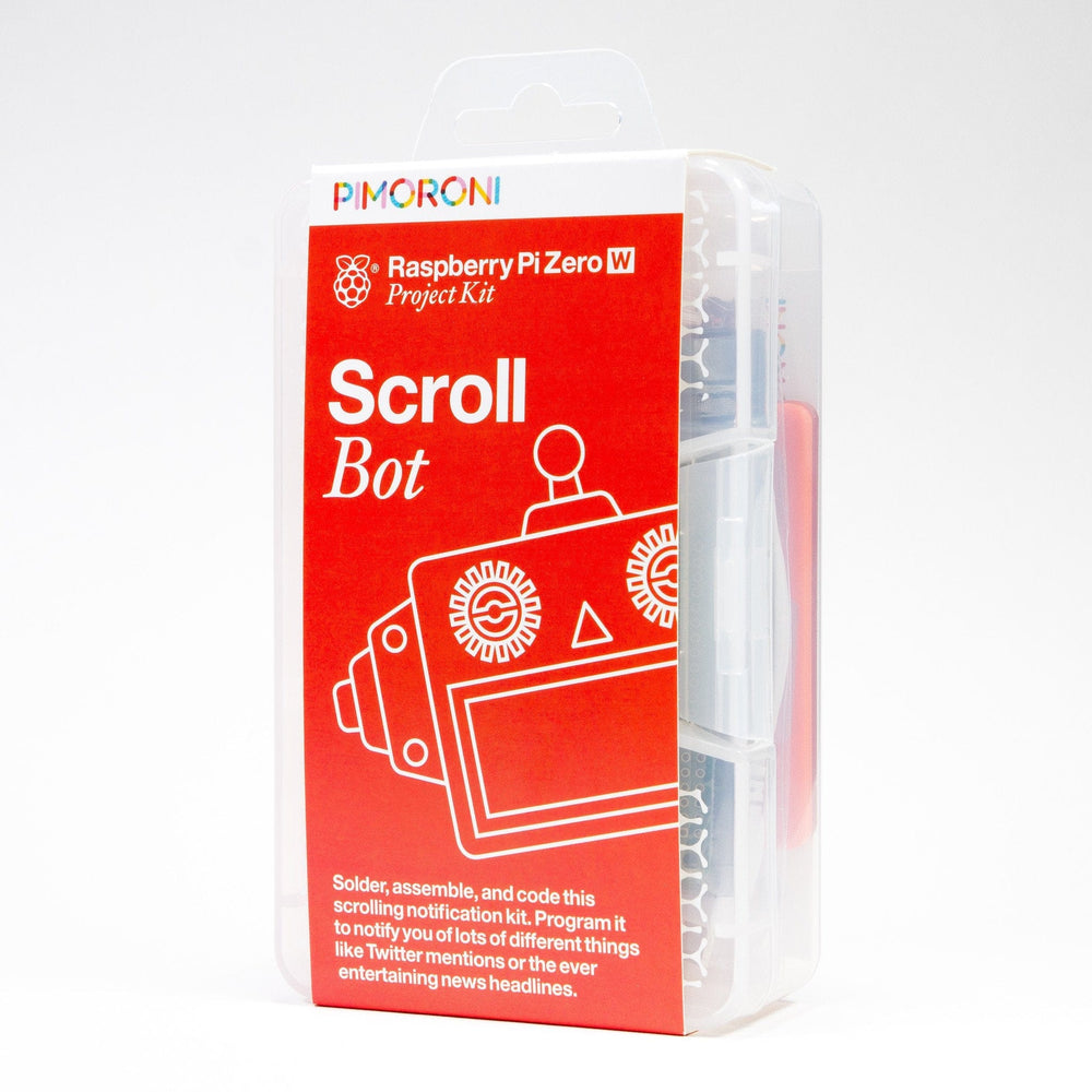 Scroll Bot - Pi Zero W Project Kit - The Pi Hut