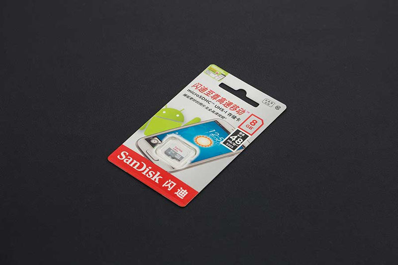 SD/MicroSD Memory Card (8 GB Class10 SDHC) [Discontinued] - The Pi Hut